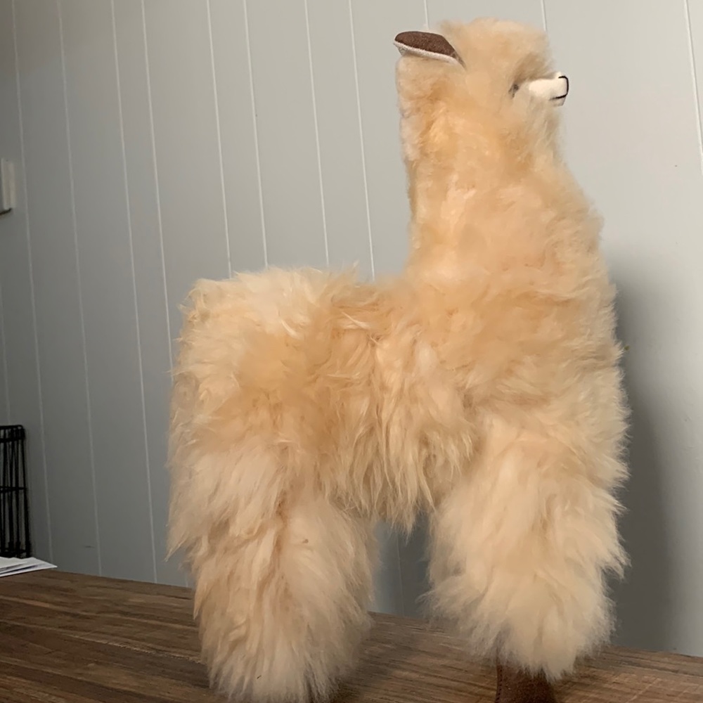 Jumbo alpaca stuffed animal